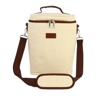 Bolsa Térmica Bebida A/CASA Creme e Marinho 12l Ref.: 2290