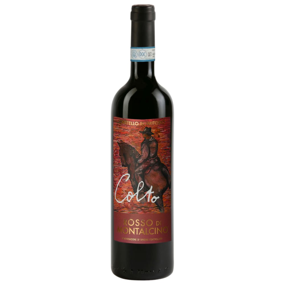 Vinho Tinto Italiano Catello Romitório Colto Rosso di Montalcino D.O.C.