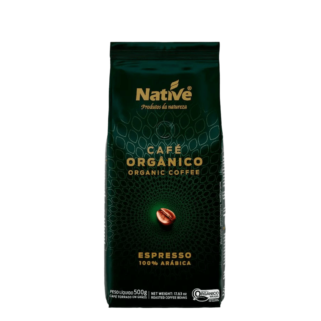 Café Native Orgânico em Grãos 500g