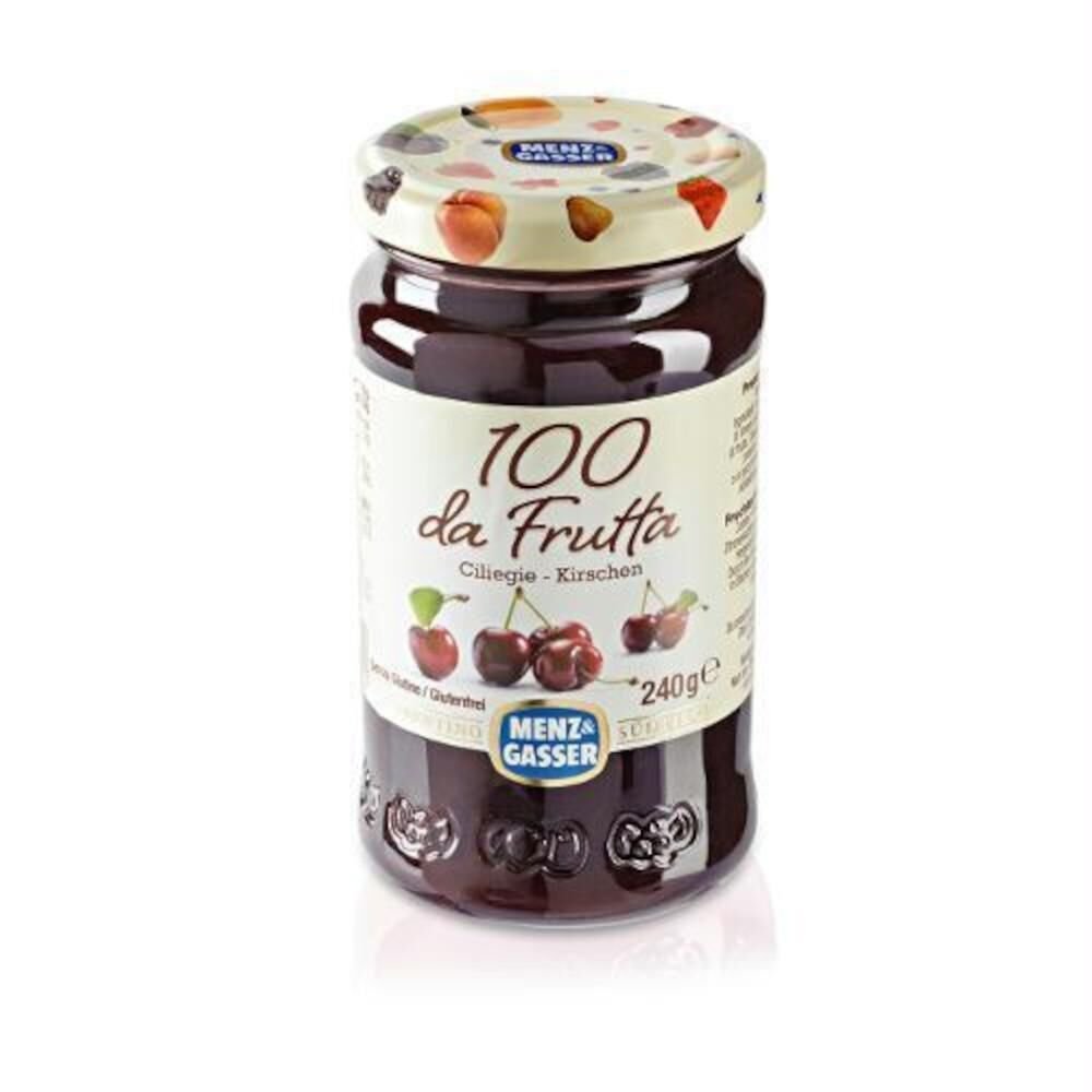 Geleia Italiana Menz & Gasser 100 Da Frutta Cereja 240G