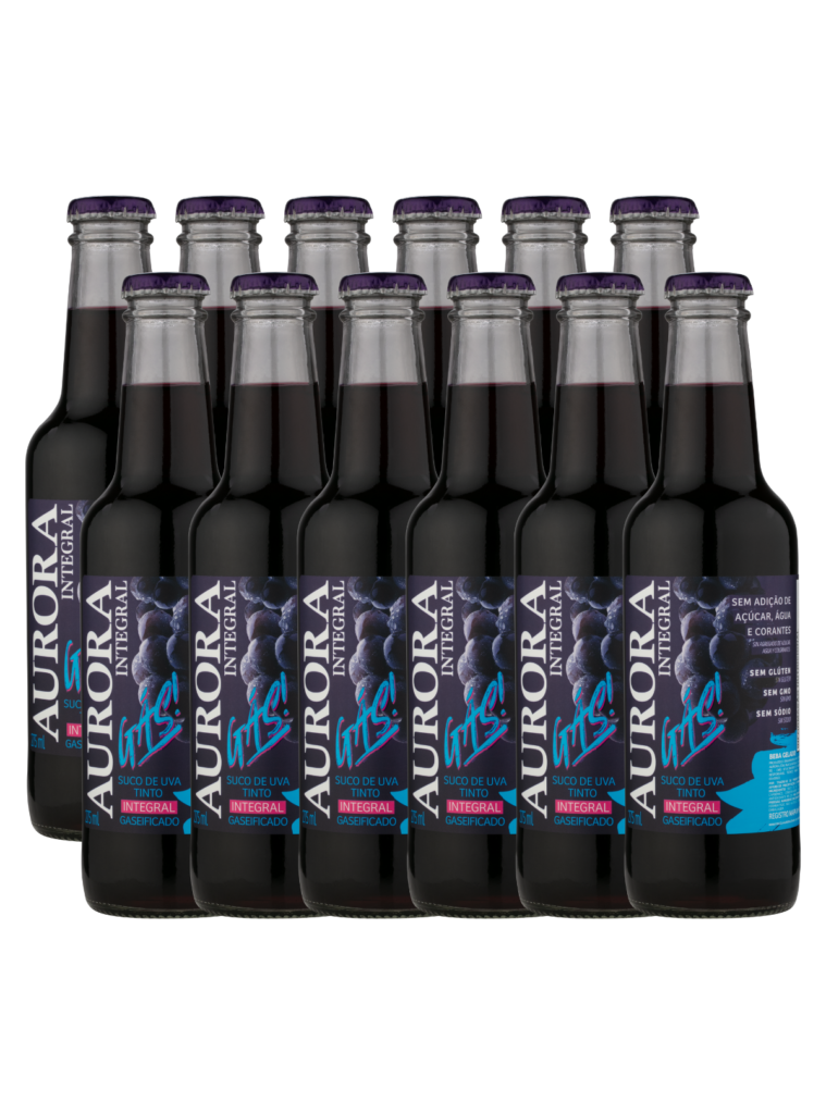 Kit Suco Tancini Integral Gaseificado de Uva Tinto - 12 unidades
