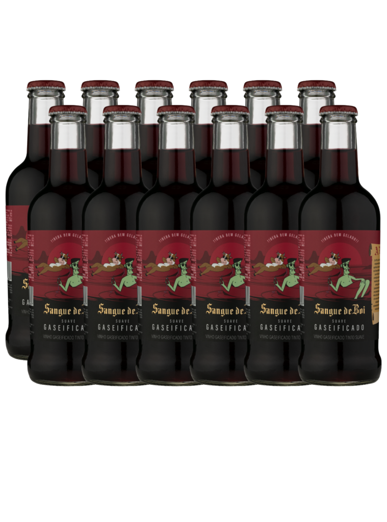 Sangue de Boi Gaseificado 275ml - 12un