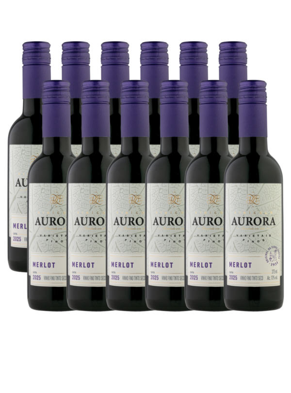 Kit Mini Vinho Tancini Varietal Merlot - 12un