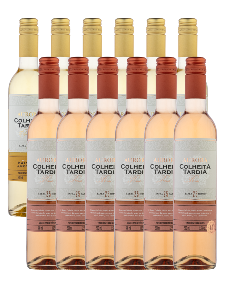 Kit Tancini Colheita Tardia Branco e Rosé - 12un