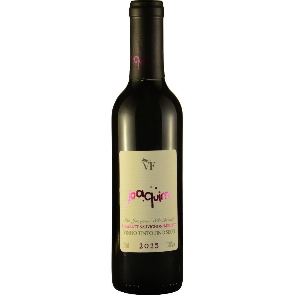 Vinho Tinto Brasileiro Villa Francioni Fino Seco Joaquim Cabernet Sauvignon Merlot 375ml