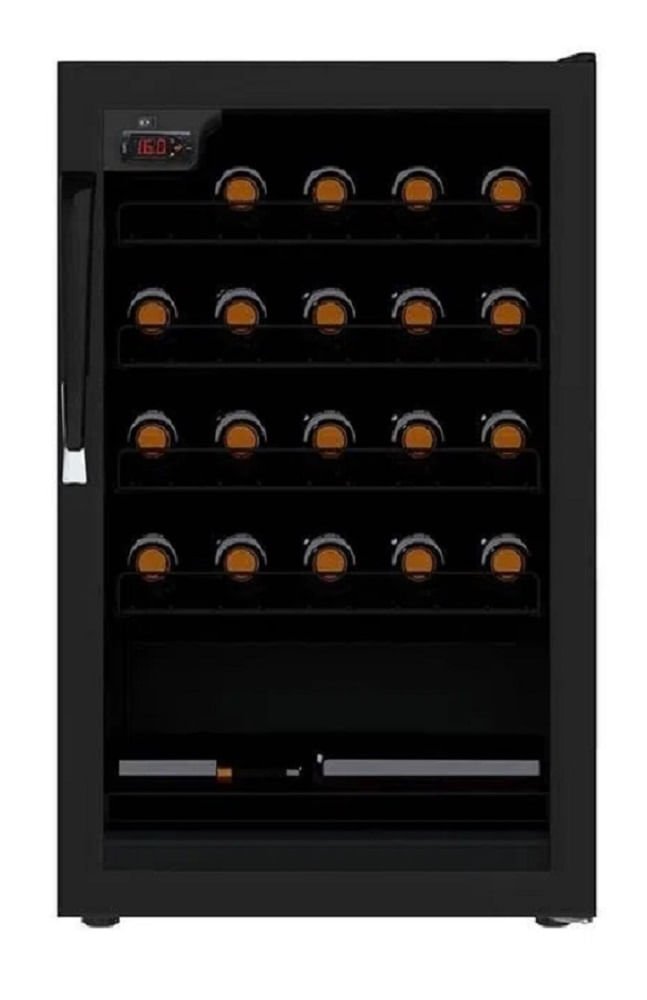 Adega Para Vinho Venax 24  s Preto 127V Ref.: Ngv 100