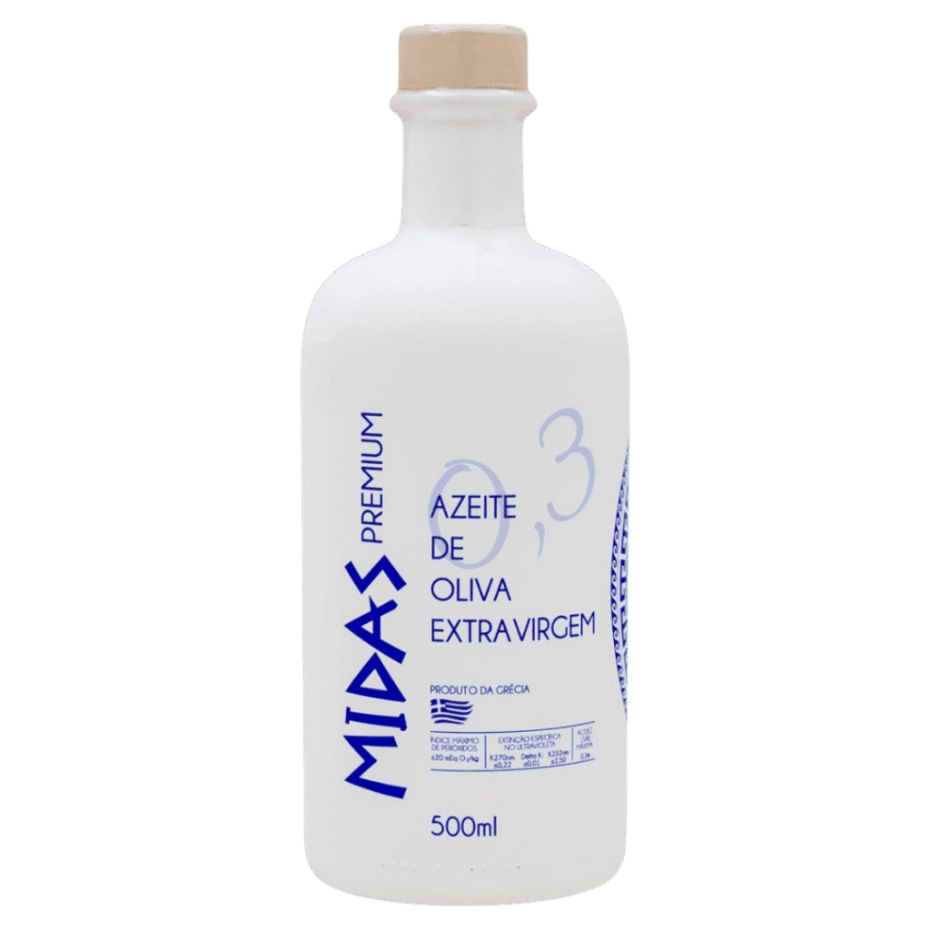 Azeite de Oliva Grego Midas Premium Extra Virgem 500ml