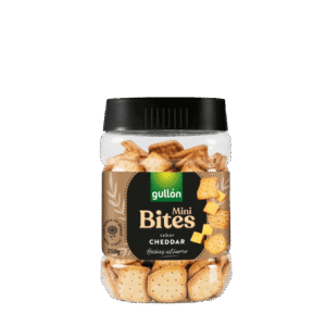 Biscoito Gullón Mini Bites Cheddar 250g