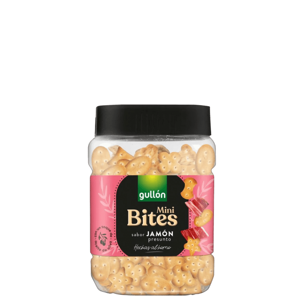 Biscoito Gullón Mini Bites Presunto 250g