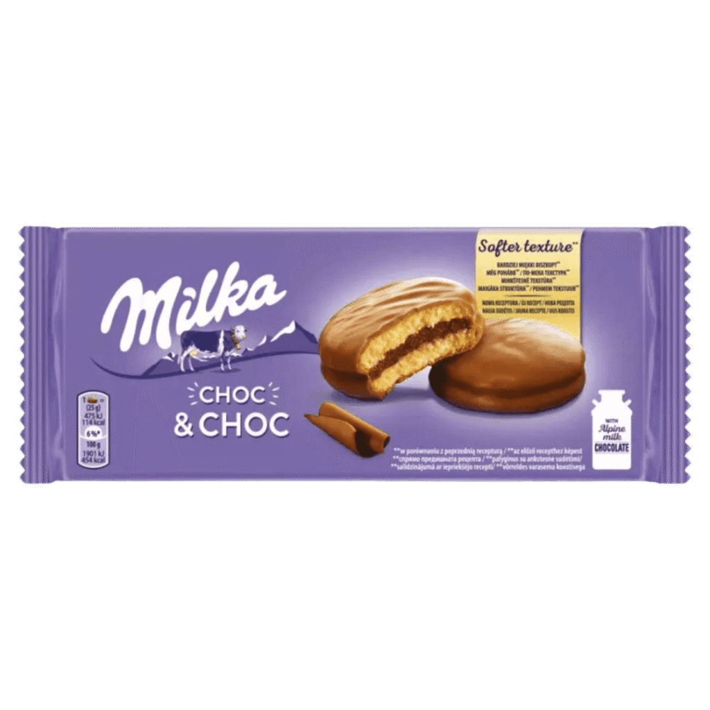 Biscoito Milka Choc & Choc 150g