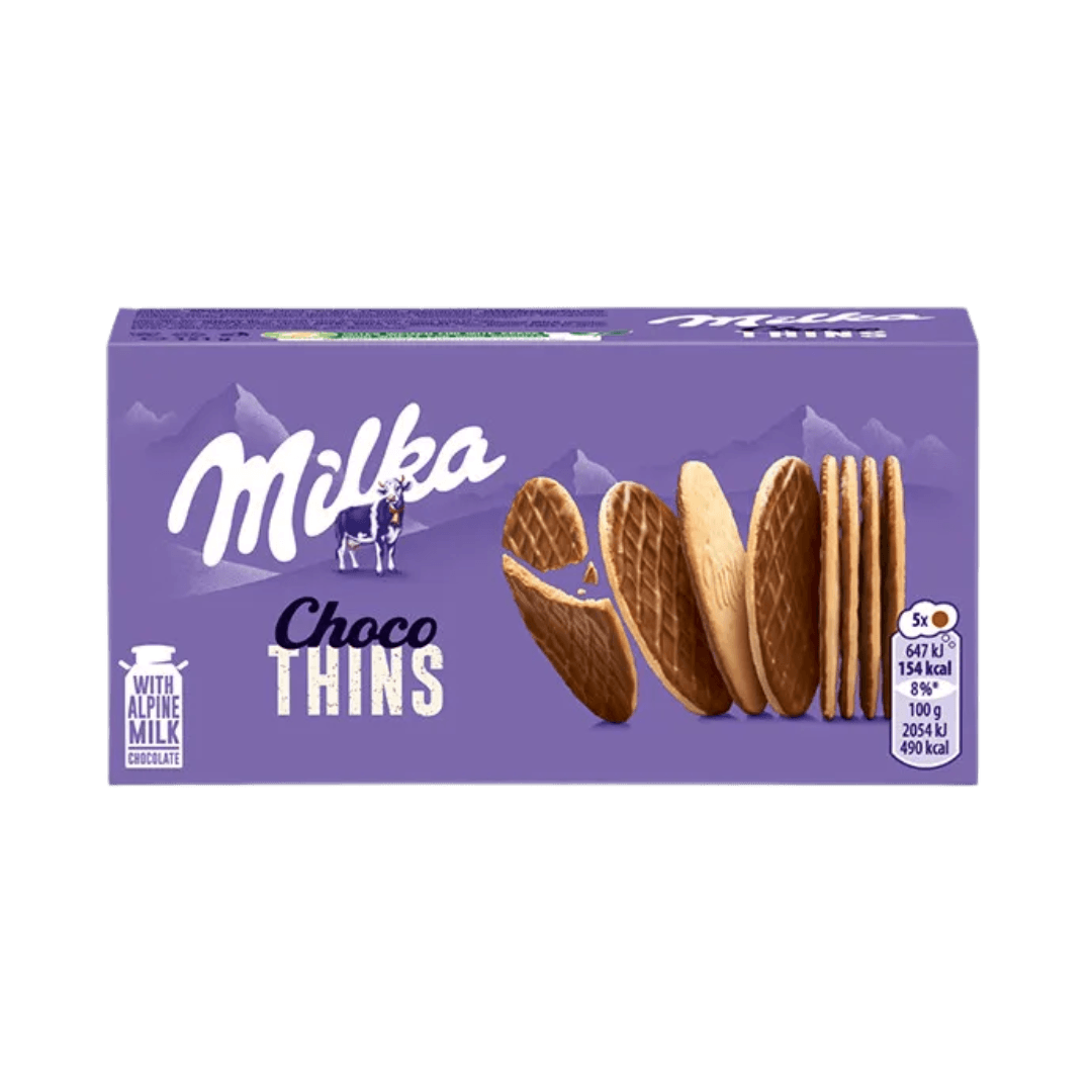 Biscoito Milka Choco Thins 126g