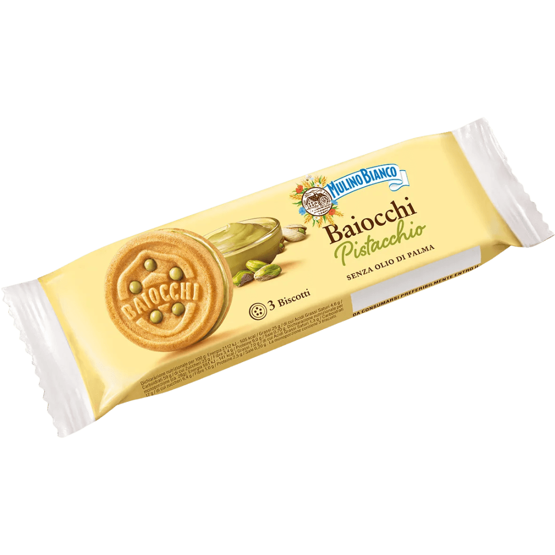 Biscoito Mulino Bianco Baiocchi Pistache 28g