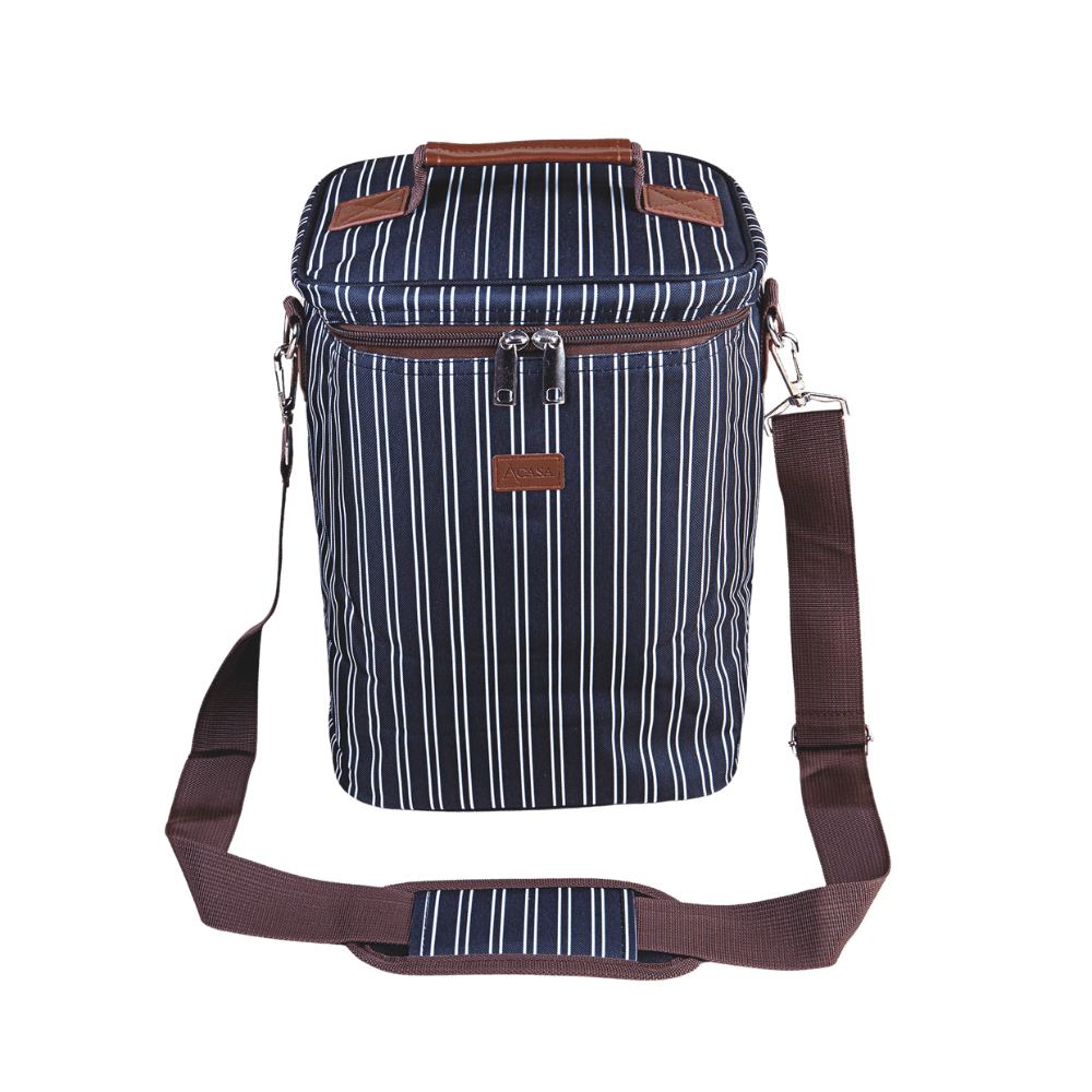 Bolsa Térmica A/Casa Poliéster 12L para 4 Garrafas