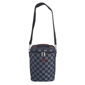 Bolsa Térmica ACasa Poliéster 12L Preto para 4 Garrafas