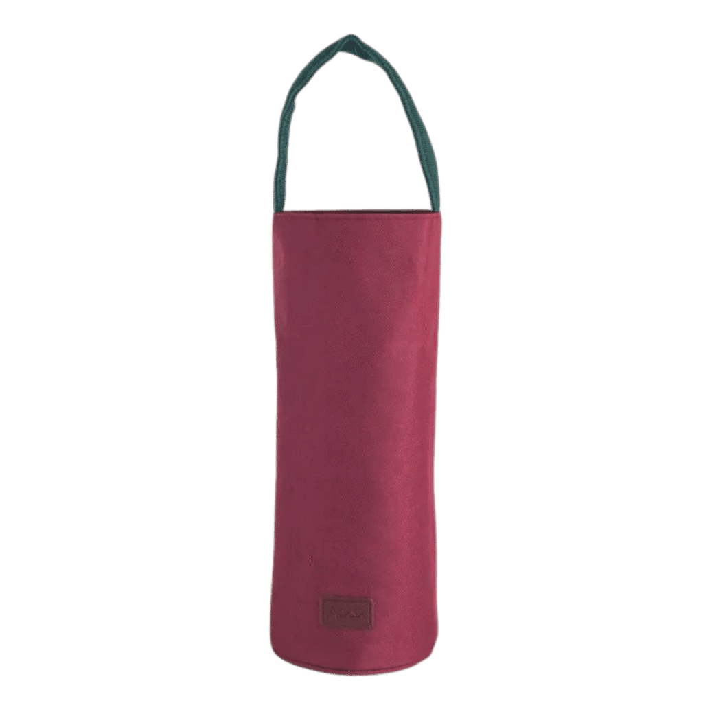 Bolsa Térmica ACasa Poliéster Bordô para 1 Garrafa