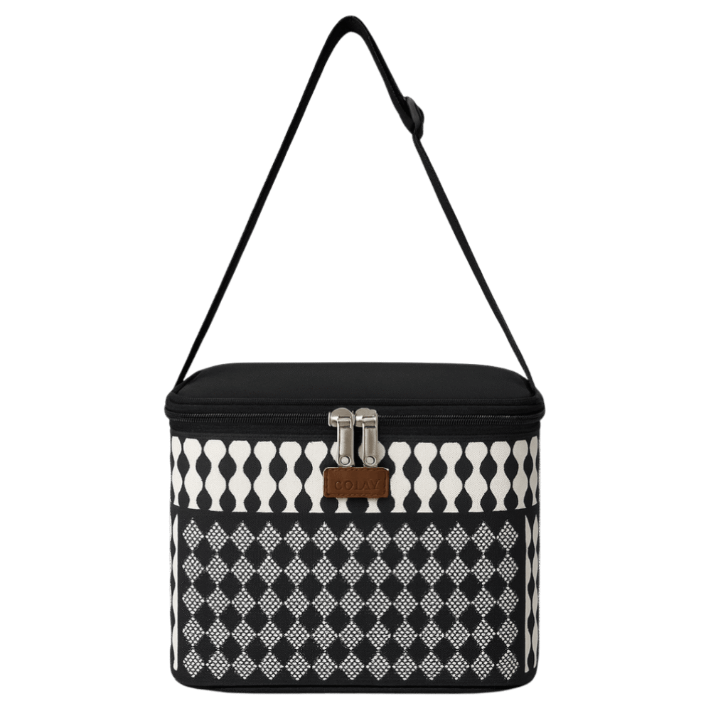 Bolsa Térmica ACasa Rio 5L Branco e Preto