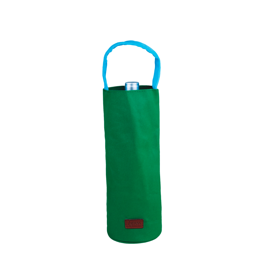 Bolsa Térmica Verde A/Casa Poliéster para Bebida