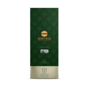 Café Orfeu Orgânico Com 10 Cápsulas 50g