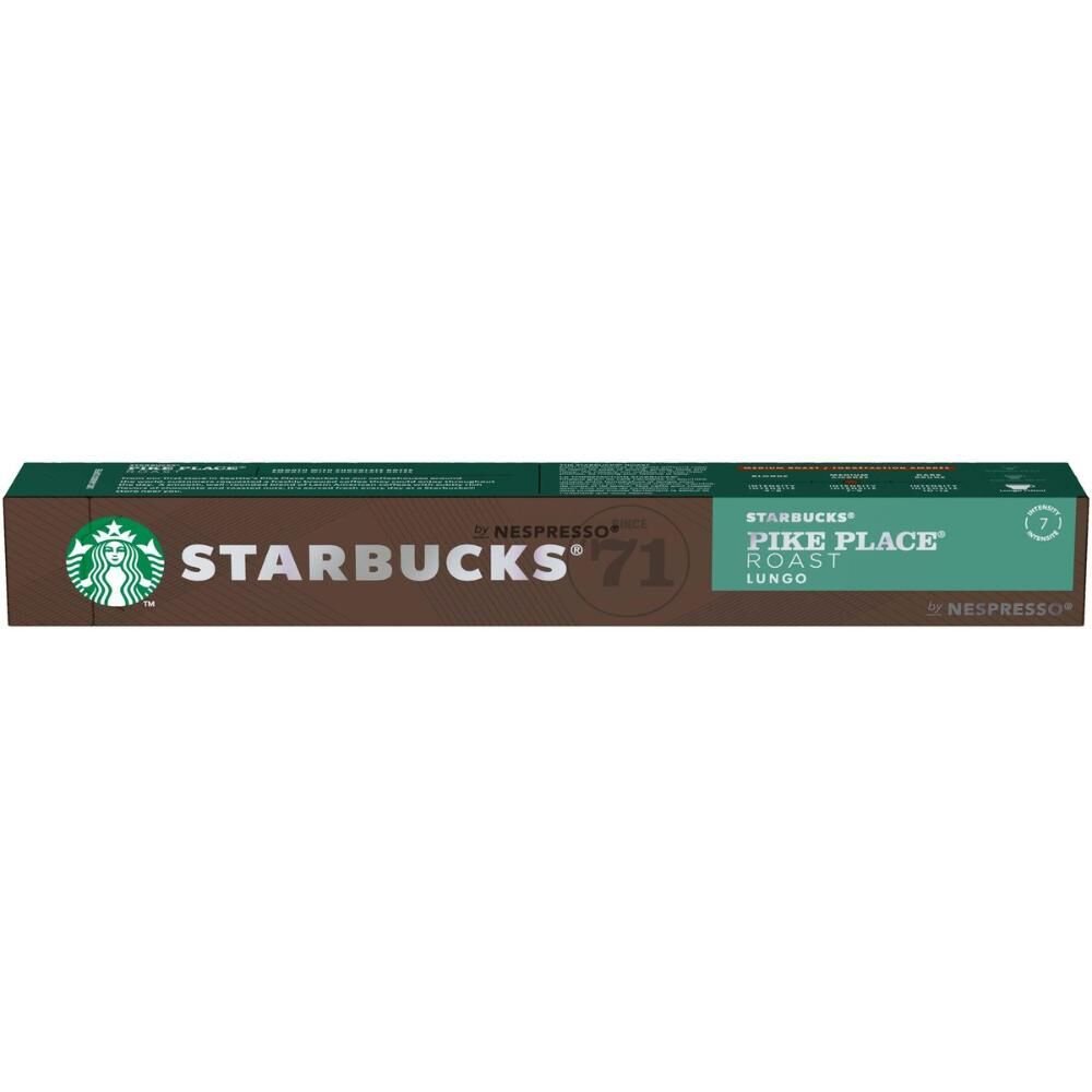 Café Starbucks Pike Place Roast Lungo 53g Com 10 Cápsulas