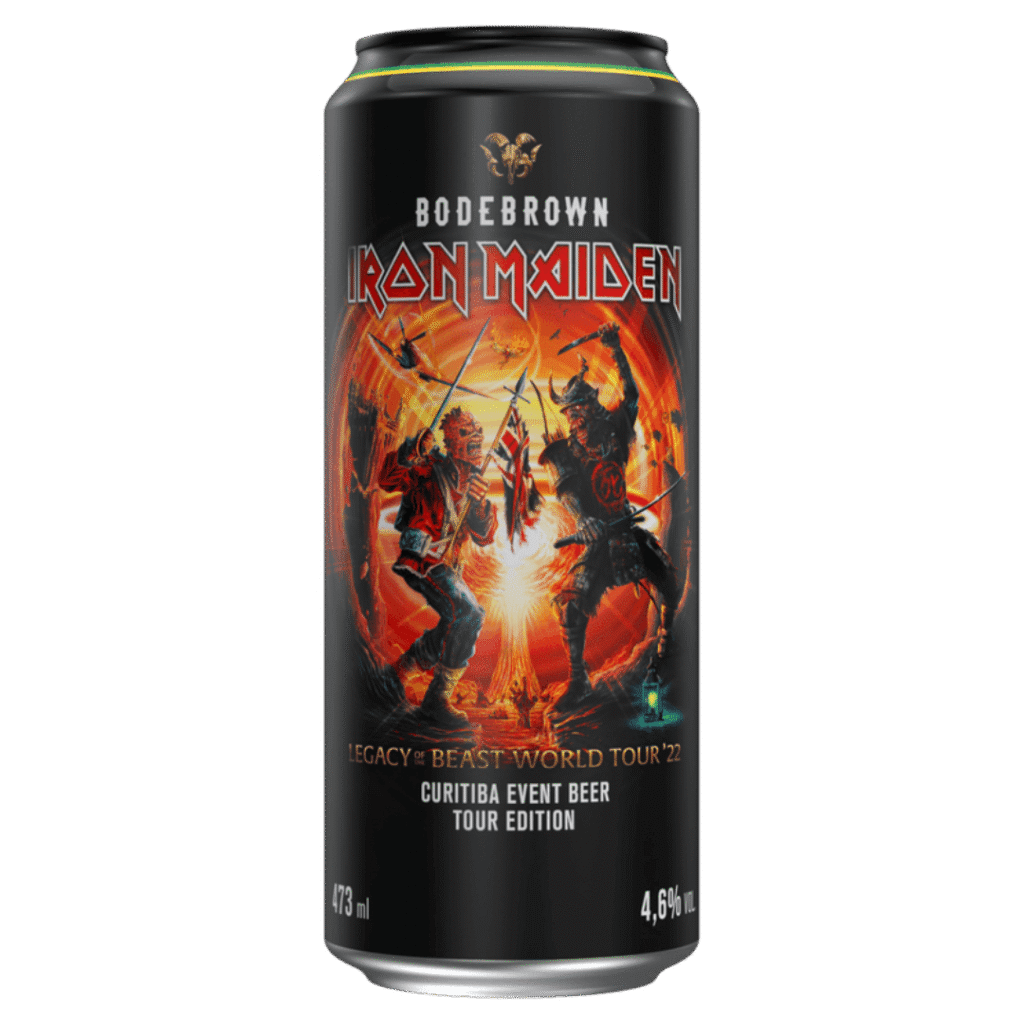 Cerveja Bodebrown Iron Maiden Event Beer Tour