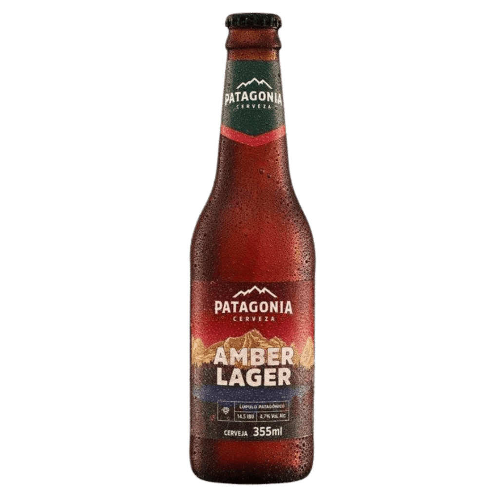 Cerveja Patagonia Amber Lager 355ml Long Neck