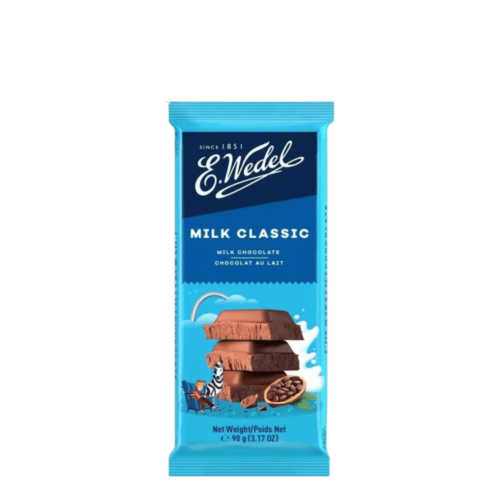 Chocolate E.Wedel ao Leite 90g