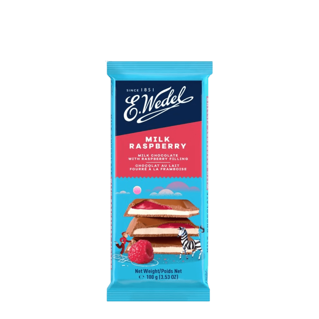 Chocolate E.Wedel Leite Framboesa 100g