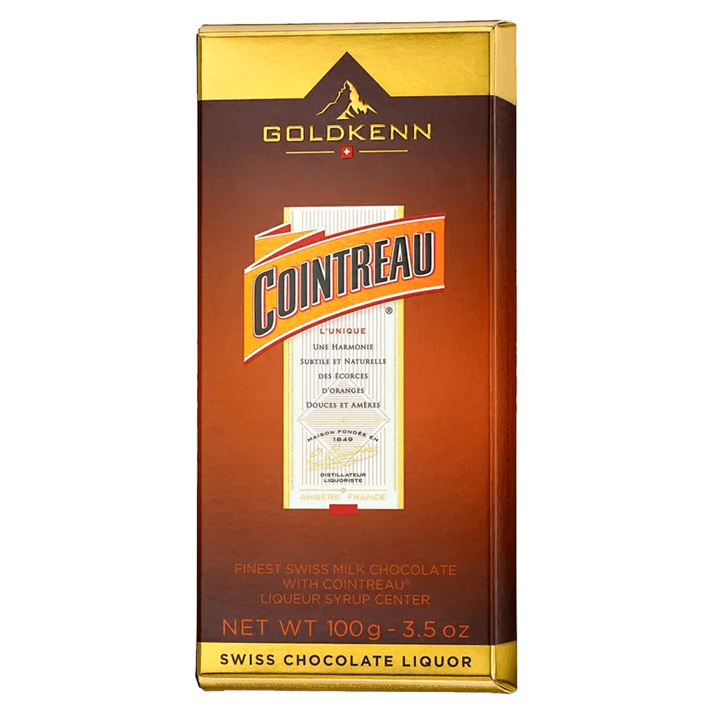 Chocolate Goldkenn Cointreau Ao Leite Com Licor 100g