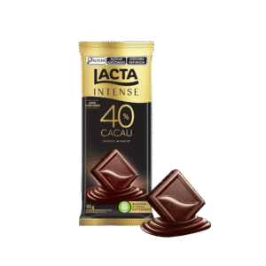 Chocolate Lacta Intense 40% Cacau Original Meio Amargo 85g