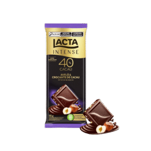 Chocolate Lacta Intense Nuts Avelã & Crocante de Cacau 40% Cacau 85g