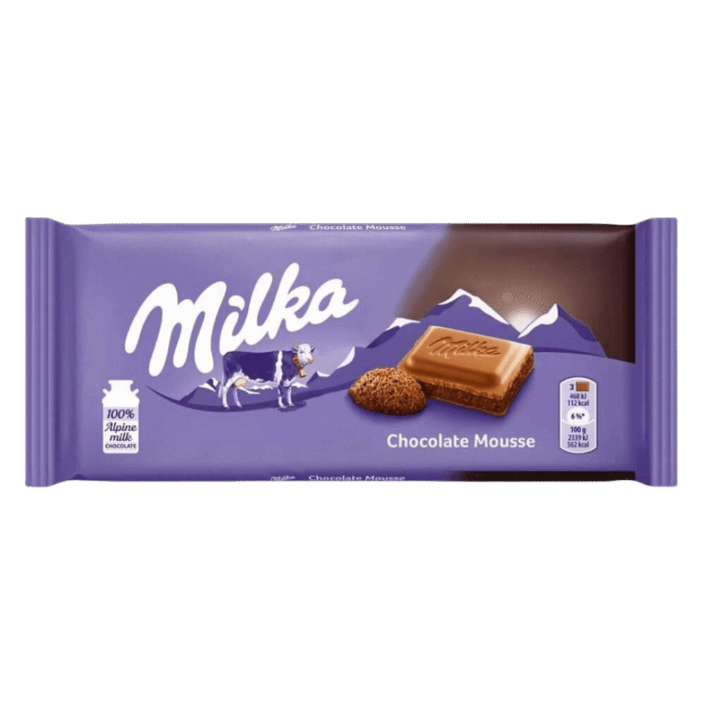 Chocolate Milka Mousse 100g