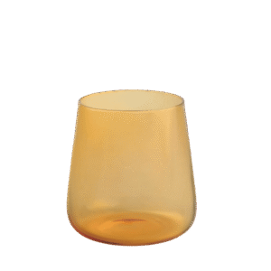 Copo ACasa Ava Vidro Amarelo 375ml