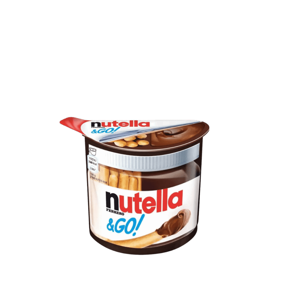 Creme de Avelã Nutella e Go Palitos de Biscoito 52g