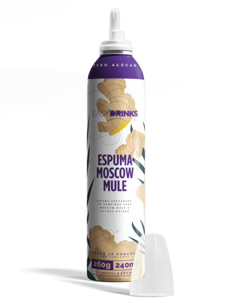 Espuma Preparada Easy Drinks Moscow Mule Zero Açucar 260g