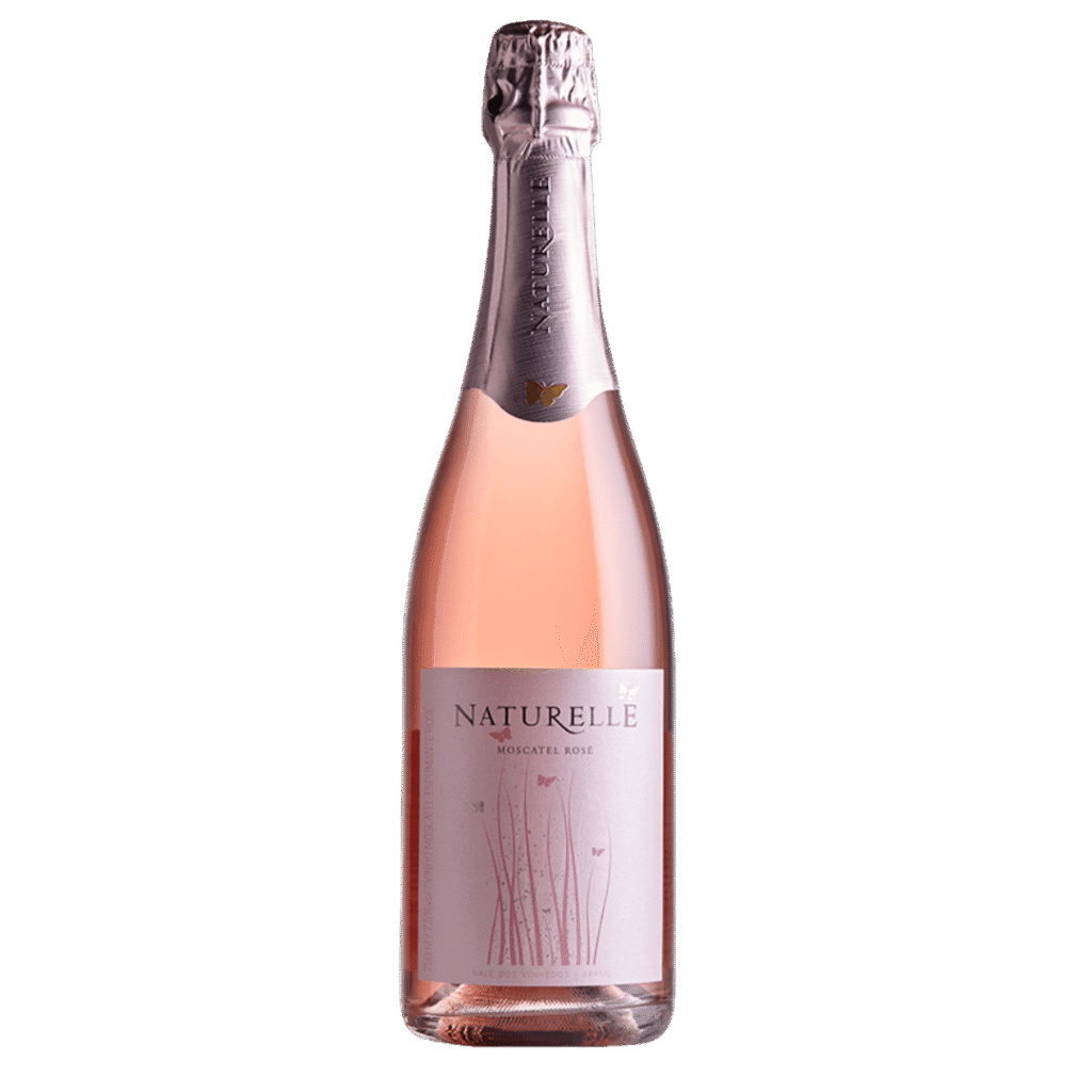 espumante naturelle moscatel rosé