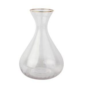 Jarra Acasa Vidro Transparente E Dourado 2L Ref.: 19001
