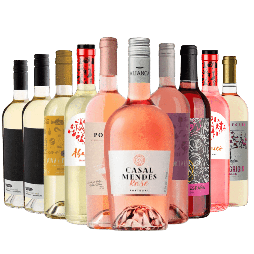 Kit 10 Vinhos Refrescantes
