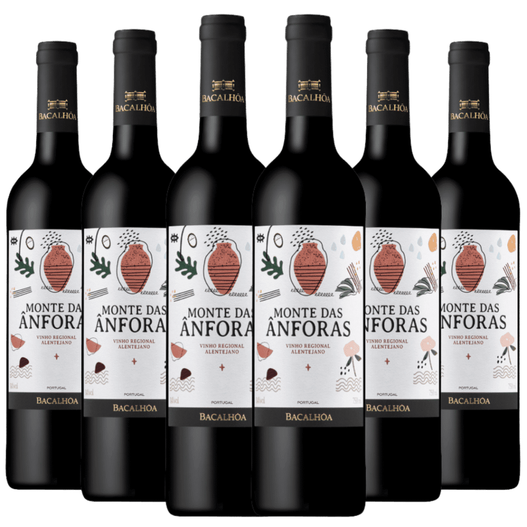 Kit 6 Garrafas Bacalhôa Monte Das Ânforas