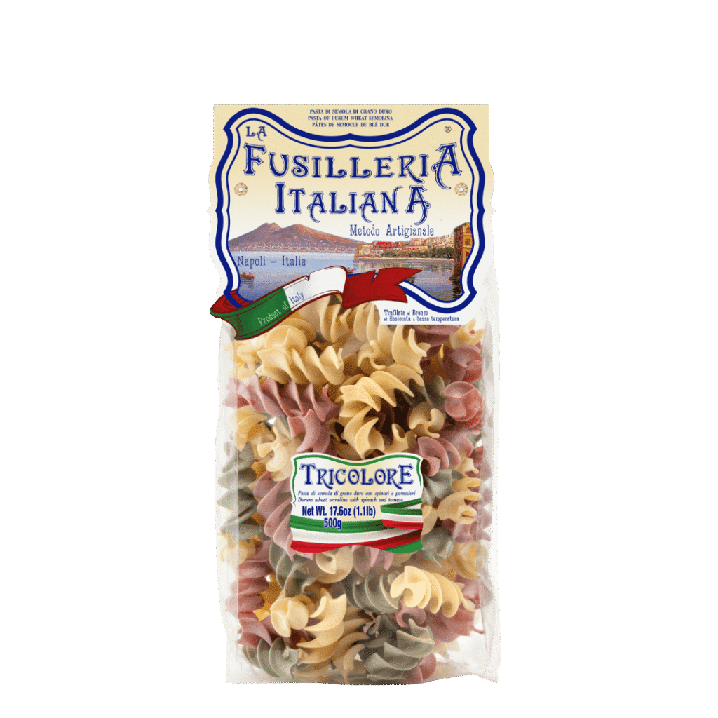 Massa Italiana Gragnano Fusilloni Tricolore 500g