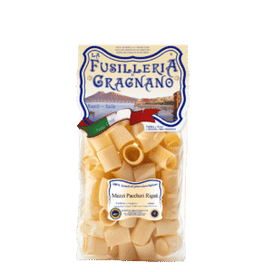 Massa Italiana Gragnano Mezzi Paccheri Rigato 500g