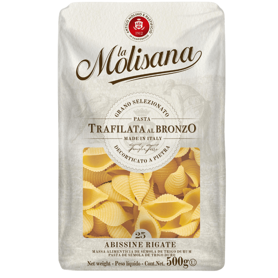 Massa Italiana Grano Duro La Molisana Abissine Rigate 500g