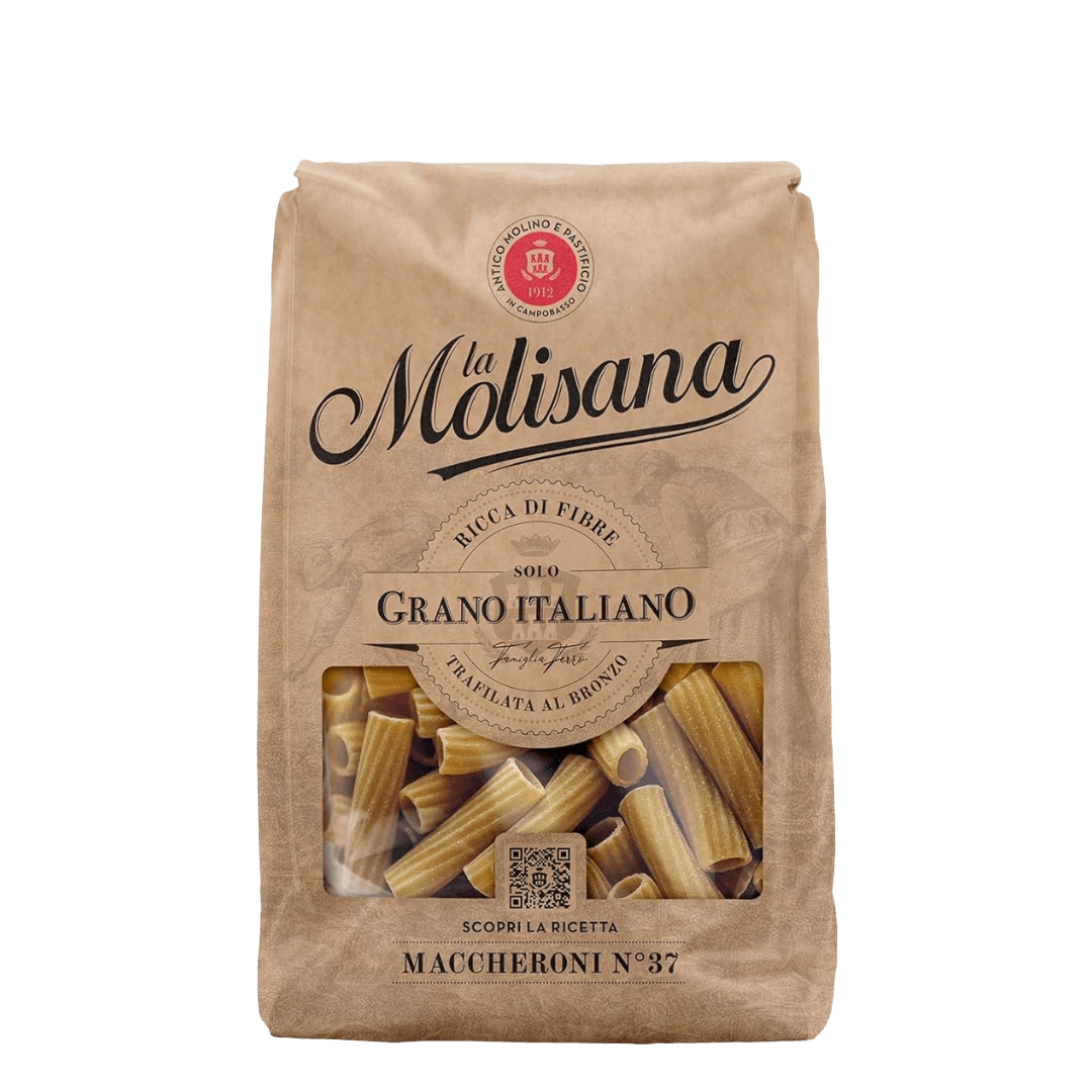 Massa Italiana Grano Duro La Molisana Maccheroni Integral 500g