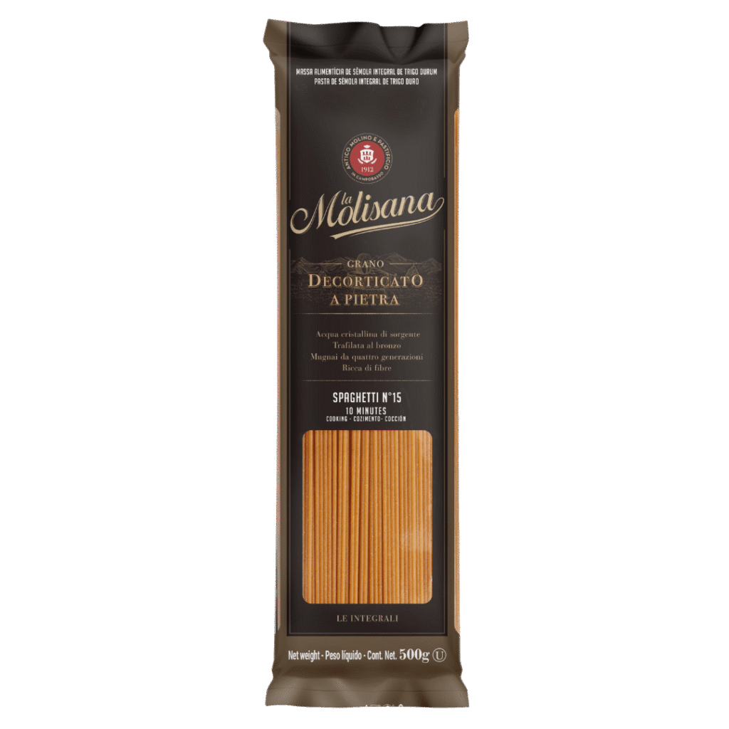 Massa Italiana Grano Duro La Molisana Spaghetti Integral 500g