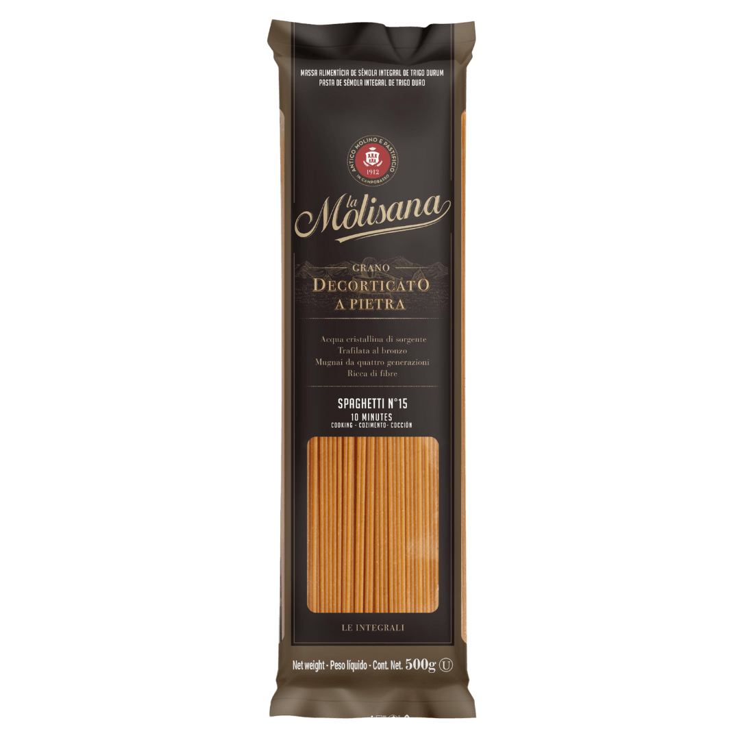 Massa Italiana Grano Duro La Molisana Spaghetti Integral 500g