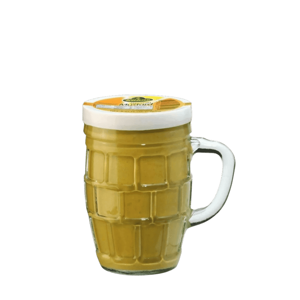 Mostarda Amarela Kunhe na Caneca de Cerveja 255g