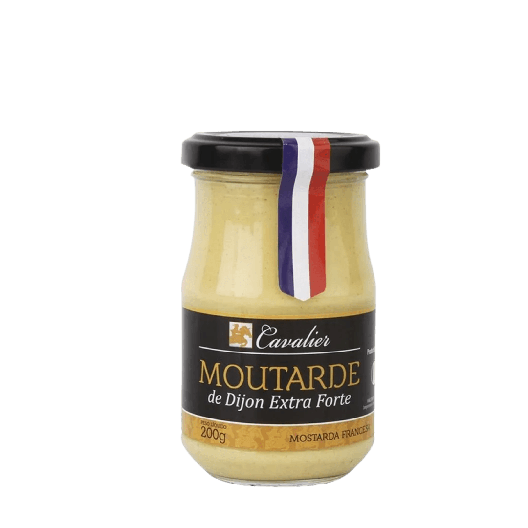 Mostarda Dijon Francesa Cavalier Extra Forte 200g