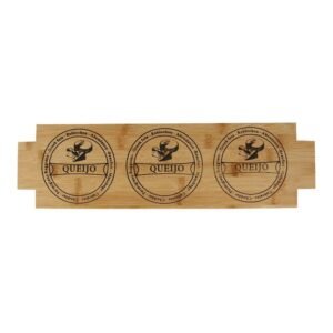 Tábua para Queijo de Bambu Retangular A/casa