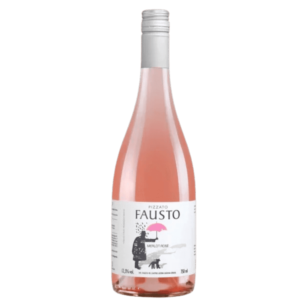 Vinho Rosé Brasileiro Pizzato Fausto Merlot