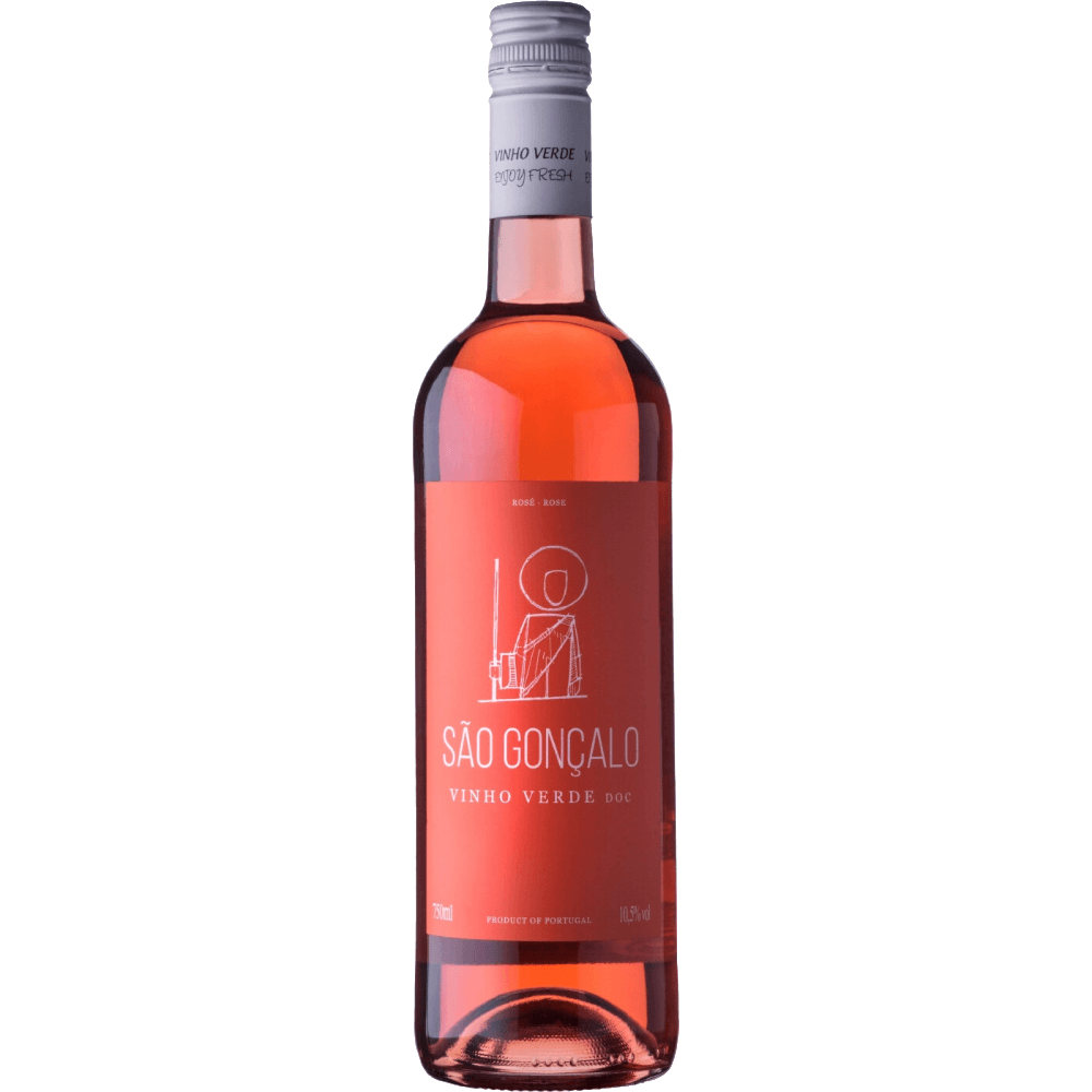 Vinho Rosé Português São Gonçalo Vinho Verde