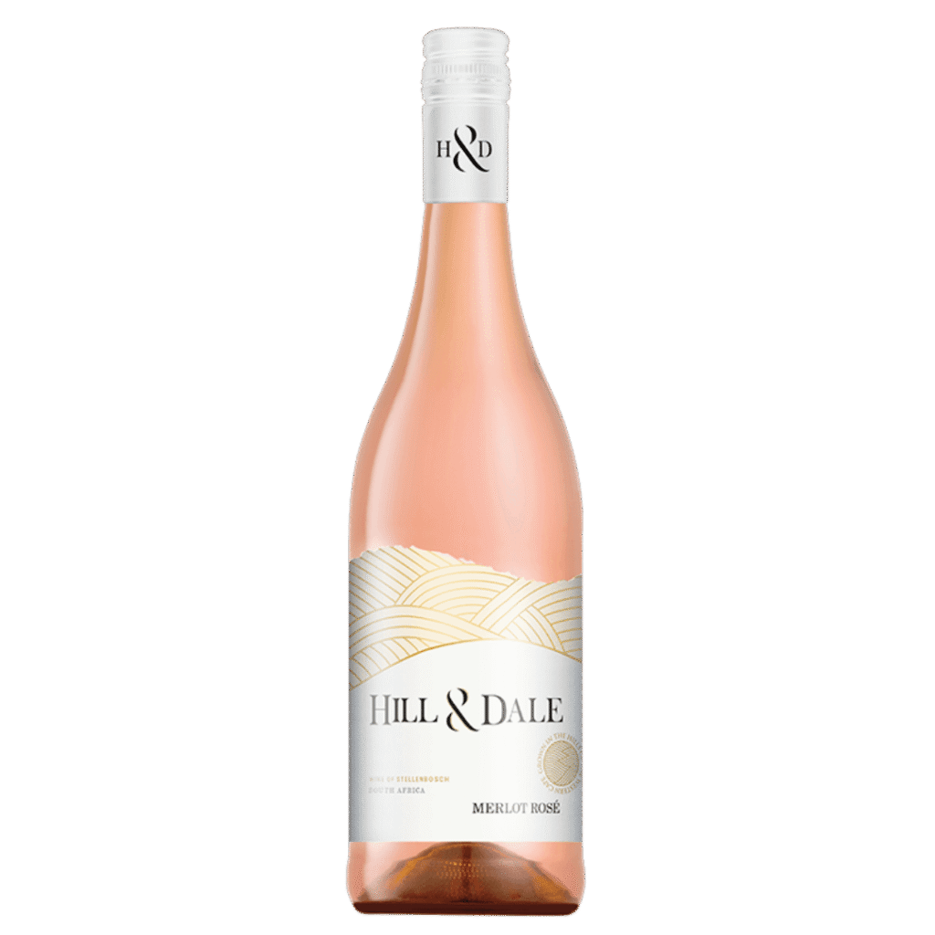 Vinho Rosé Sul-Africano Hill&Dale Merlot